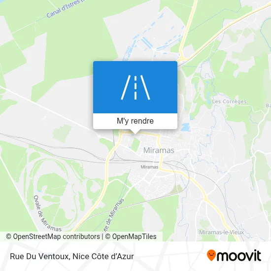 Rue Du Ventoux plan
