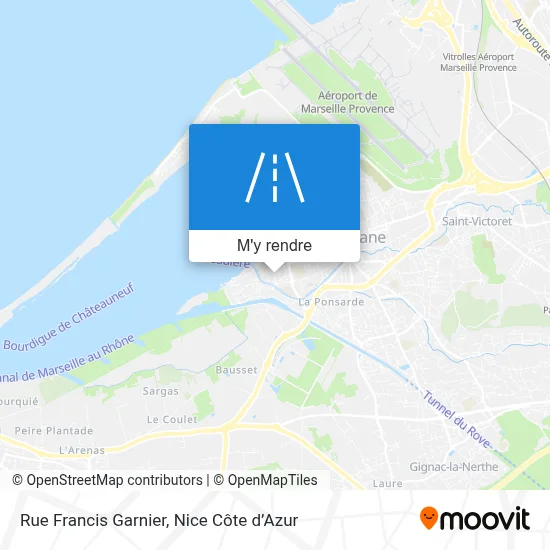 Rue Francis Garnier plan