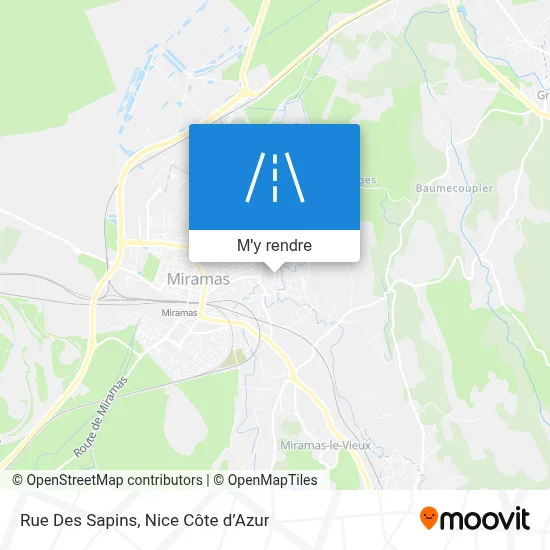 Rue Des Sapins plan