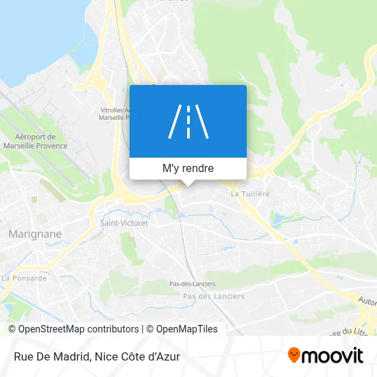 Rue De Madrid plan