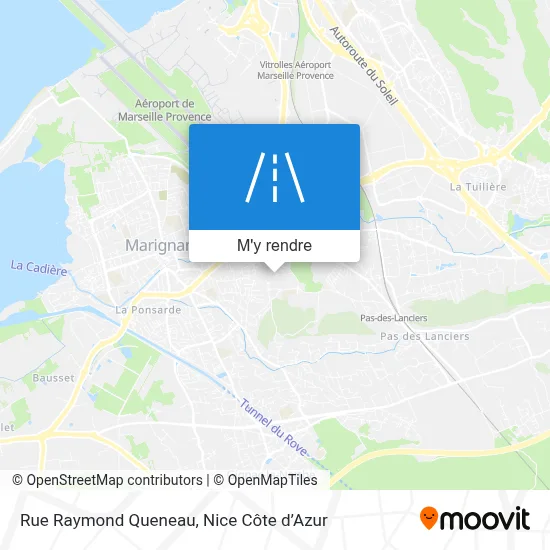 Rue Raymond Queneau plan