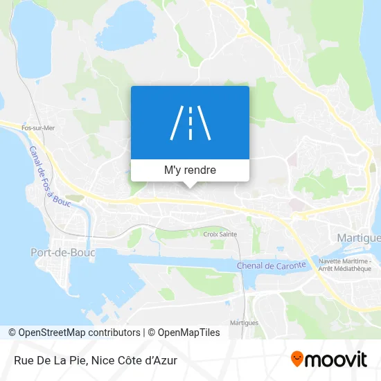 Rue De La Pie plan