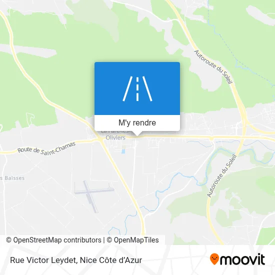 Rue Victor Leydet plan