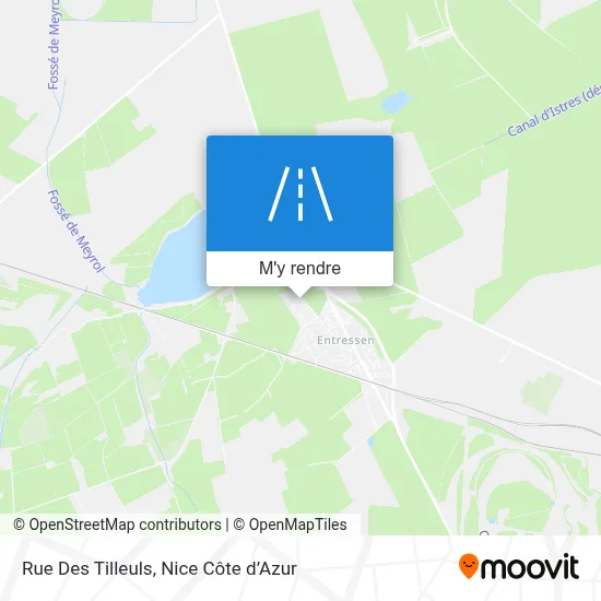 Rue Des Tilleuls plan