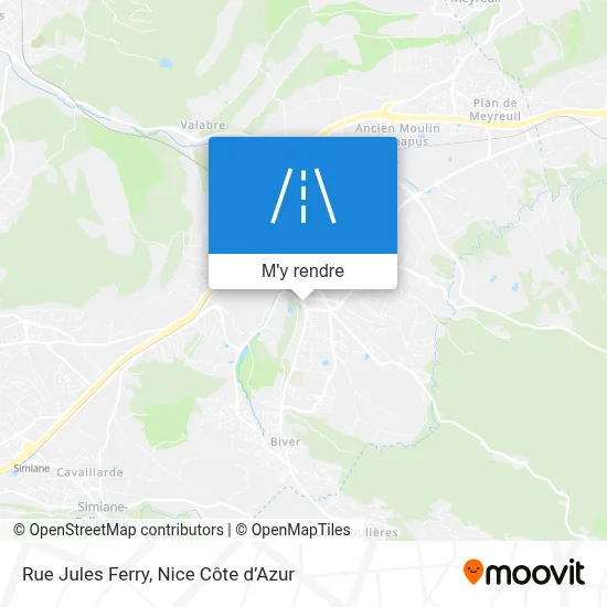 Rue Jules Ferry plan