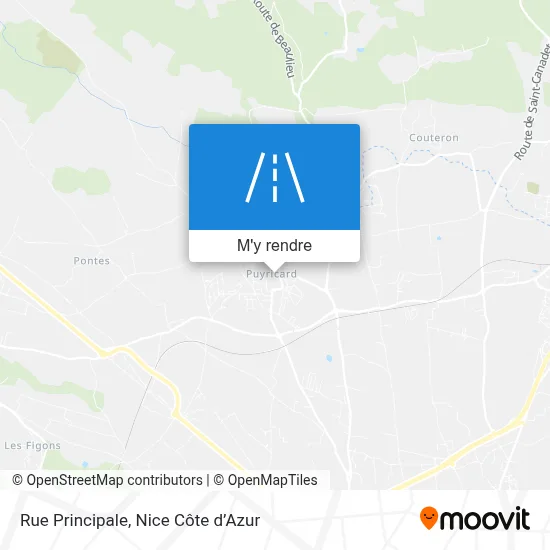 Rue Principale plan
