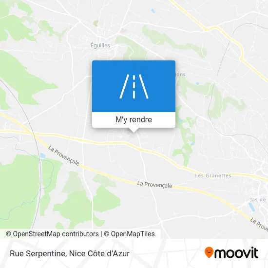 Rue Serpentine plan