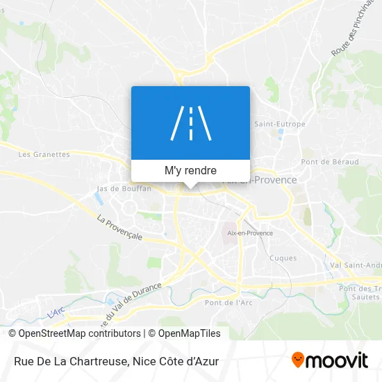Rue De La Chartreuse plan
