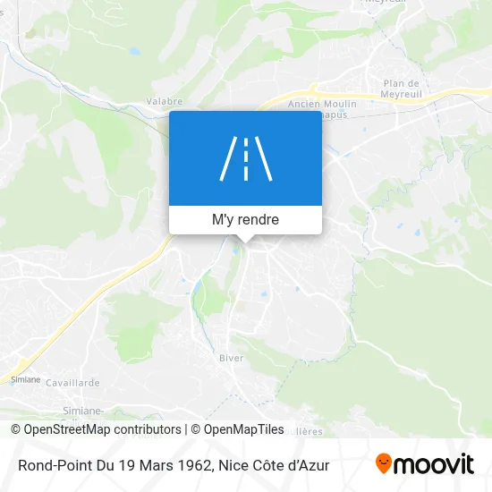 Rond-Point Du 19 Mars 1962 plan