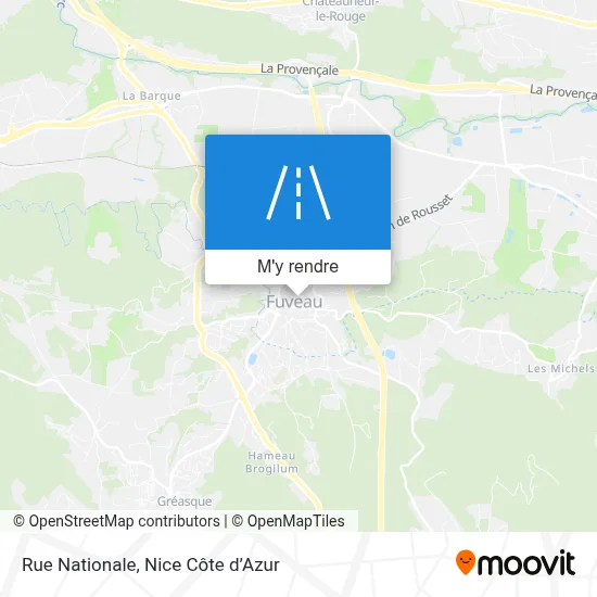 Rue Nationale plan