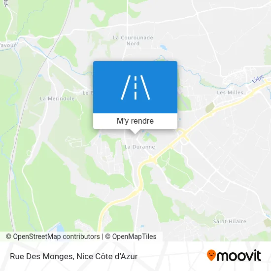 Rue Des Monges plan