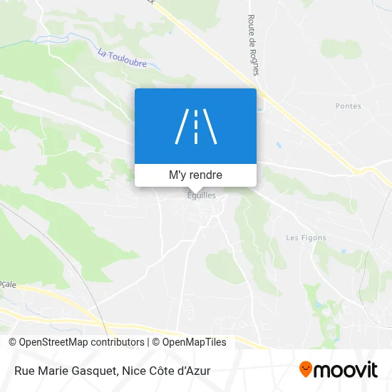 Rue Marie Gasquet plan