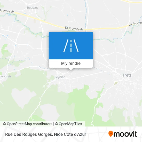Rue Des Rouges Gorges plan
