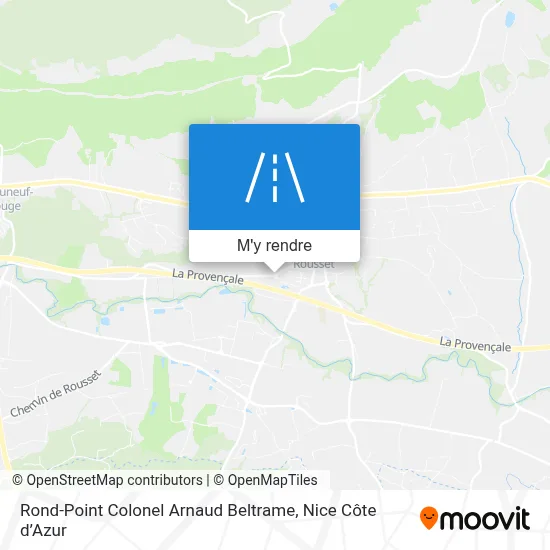 Rond-Point Colonel Arnaud Beltrame plan