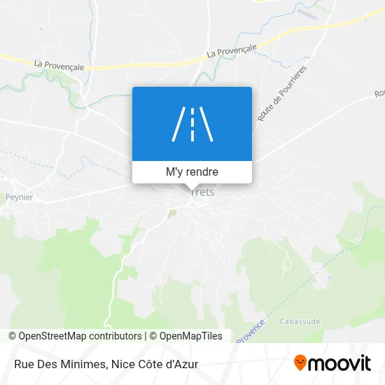Rue Des Minimes plan