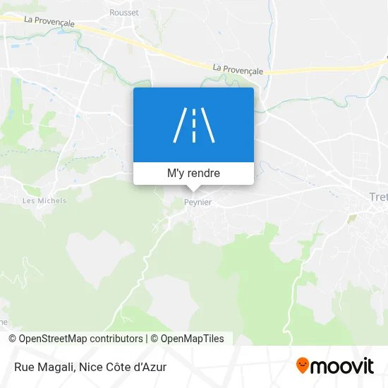 Rue Magali plan