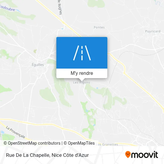Rue De La Chapelle plan