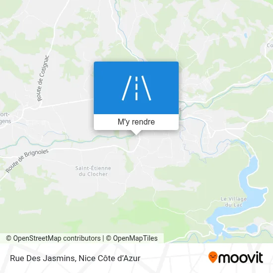 Rue Des Jasmins plan
