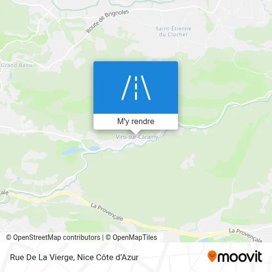 Rue De La Vierge plan