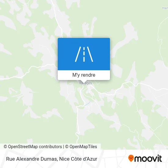 Rue Alexandre Dumas plan