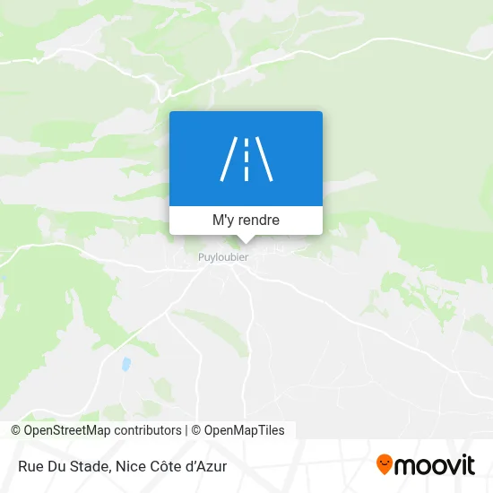 Rue Du Stade plan