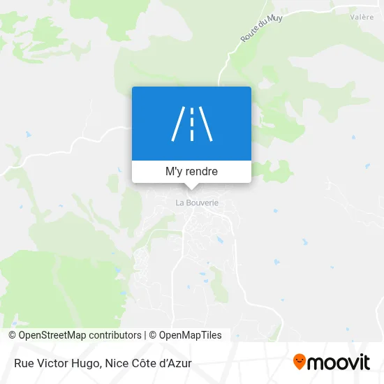 Rue Victor Hugo plan