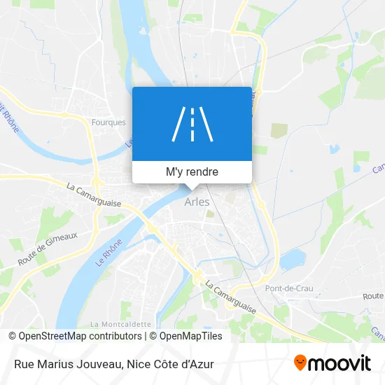 Rue Marius Jouveau plan