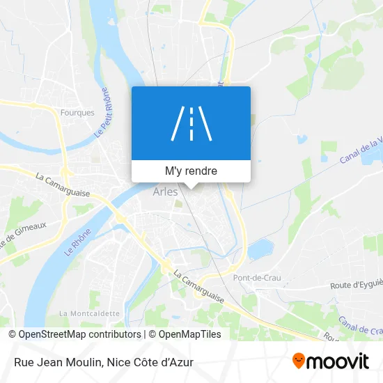 Rue Jean Moulin plan