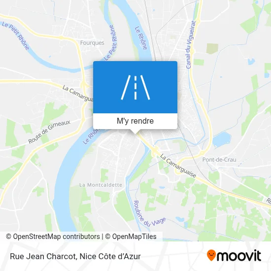 Rue Jean Charcot plan