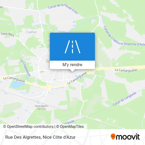 Rue Des Aigrettes plan