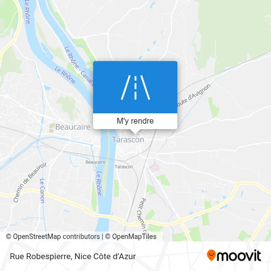 Rue Robespierre plan