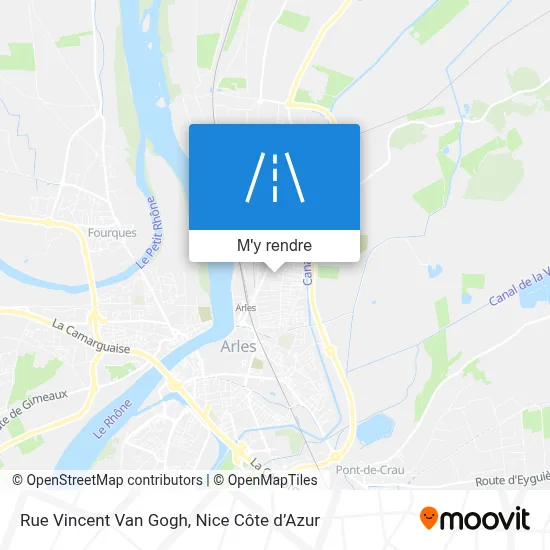 Rue Vincent Van Gogh plan