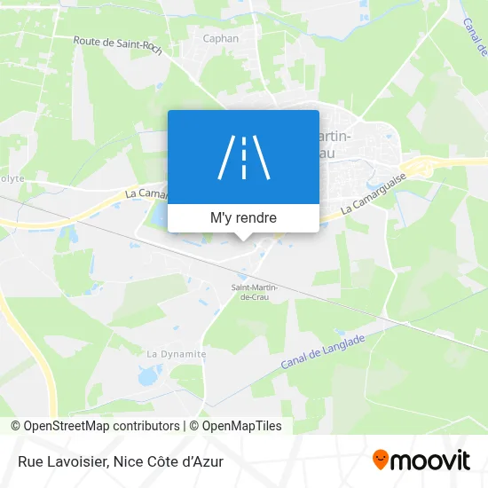 Rue Lavoisier plan