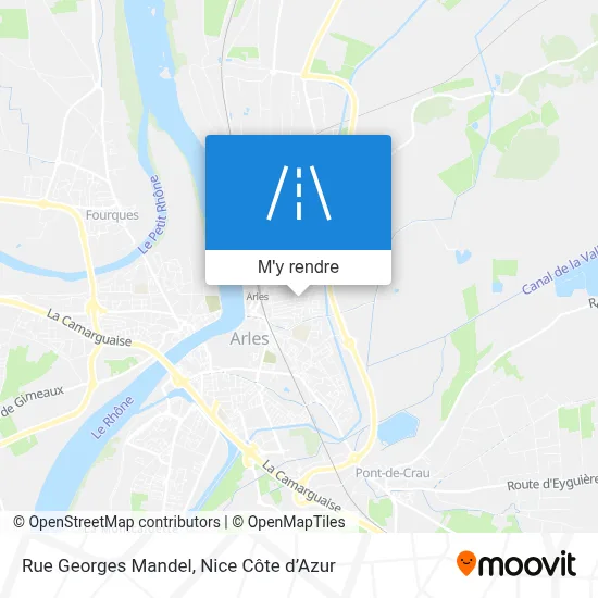 Rue Georges Mandel plan