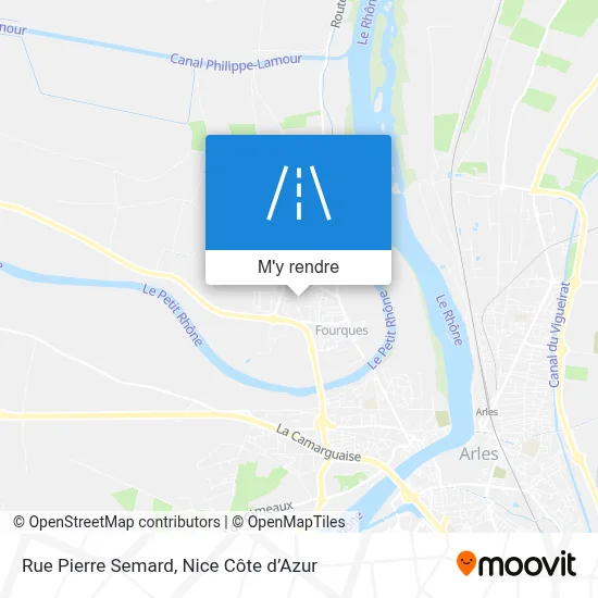 Rue Pierre Semard plan