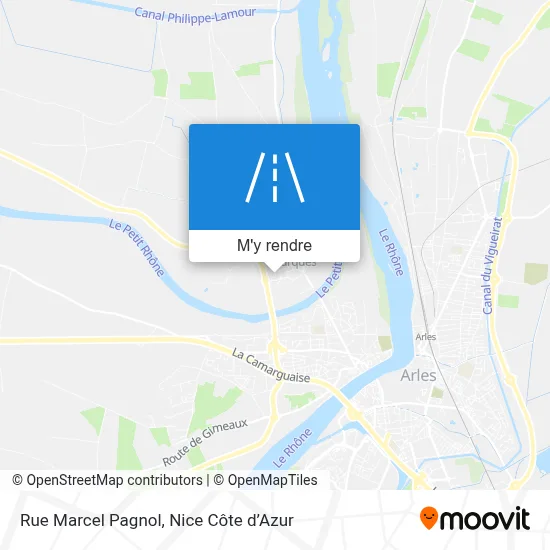 Rue Marcel Pagnol plan