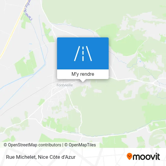 Rue Michelet plan