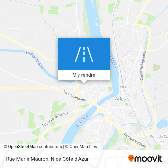 Rue Marie Mauron plan