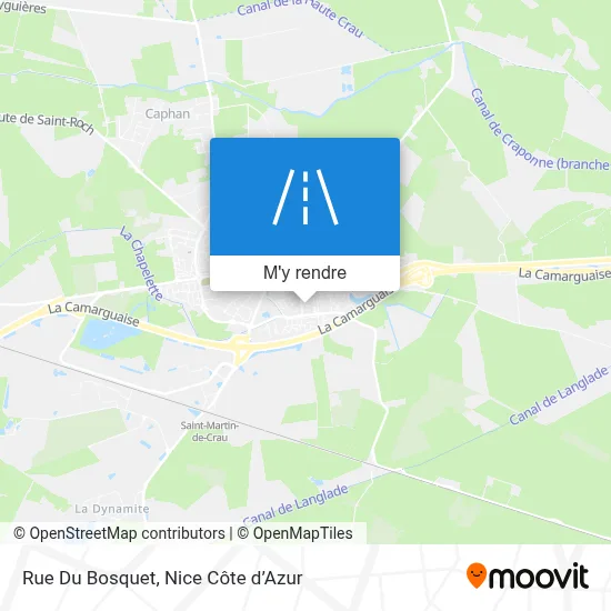 Rue Du Bosquet plan