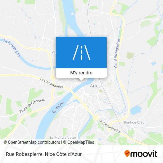 Rue Robespierre plan