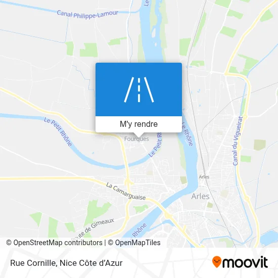 Rue Cornille plan