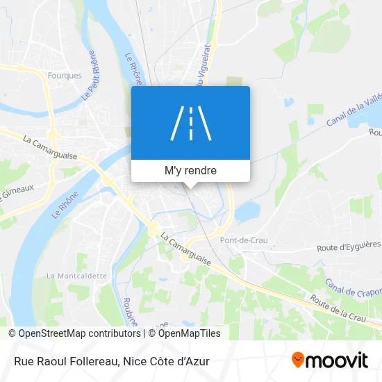 Rue Raoul Follereau plan