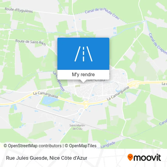Rue Jules Guesde plan