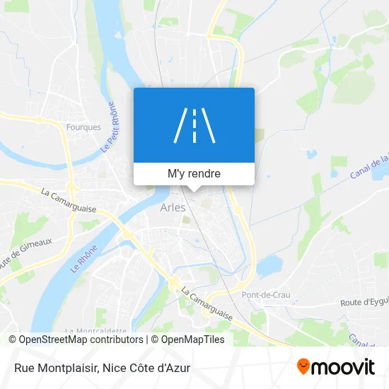 Rue Montplaisir plan