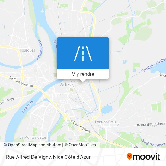 Rue Alfred De Vigny plan
