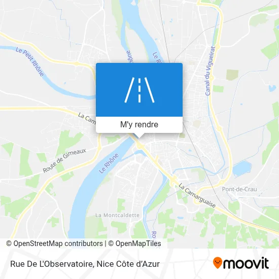 Rue De L'Observatoire plan