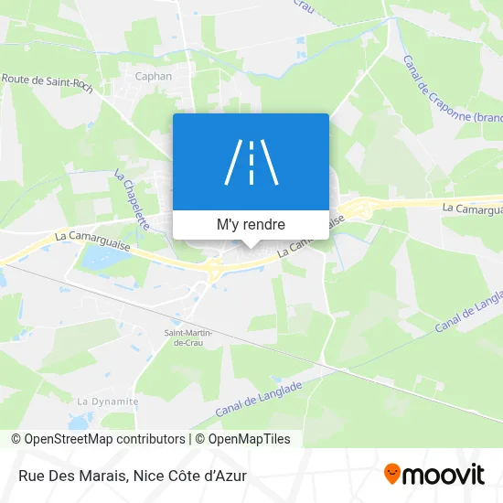 Rue Des Marais plan