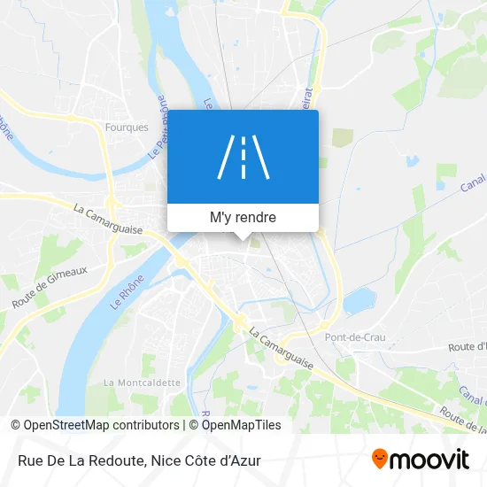 Rue De La Redoute plan