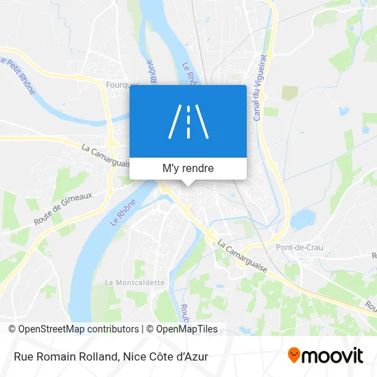 Rue Romain Rolland plan