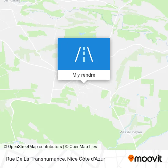 Rue De La Transhumance plan